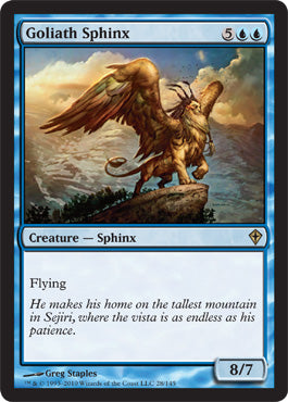 Goliath Sphinx (Worldwake) Medium Play Foil