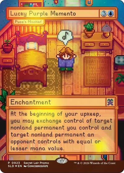 Lucky Purple Memento   Puca s Mischief|1|0|0.00