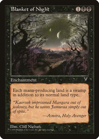 Blanket of Night (Visions) Medium Play