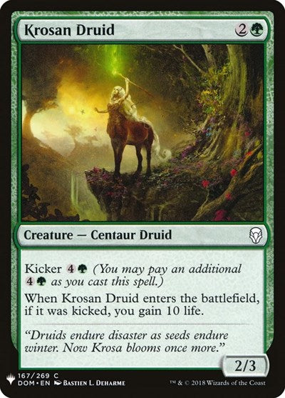 Krosan Druid (Mystery Booster) Near Mint