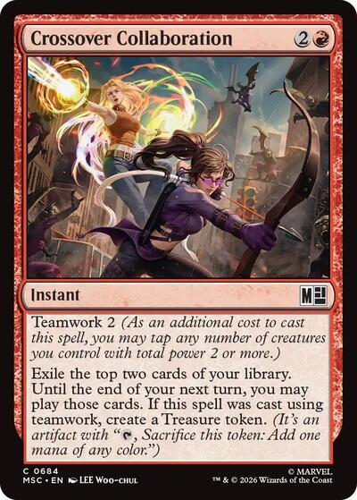 Crossover Collaboration (Commander: Marvel Super Heroes) Near Mint