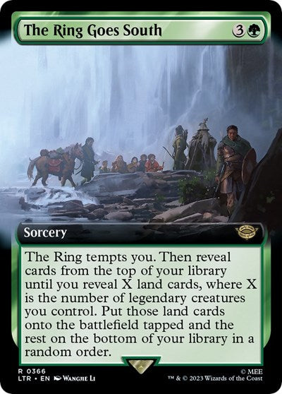 The Ring Goes South (Extended Art) (Universes Beyond: The Lord of the Rings: Tales of Middle-earth) Near Mint