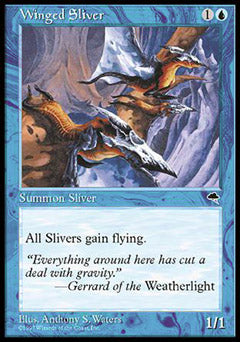 Winged Sliver (Tempest) Near Mint