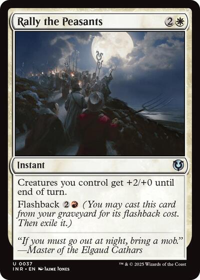 Rally the Peasants (Innistrad Remastered) Near Mint
