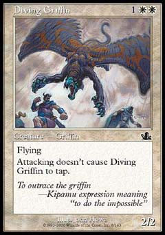 Diving Griffin (Prophecy) Medium Play