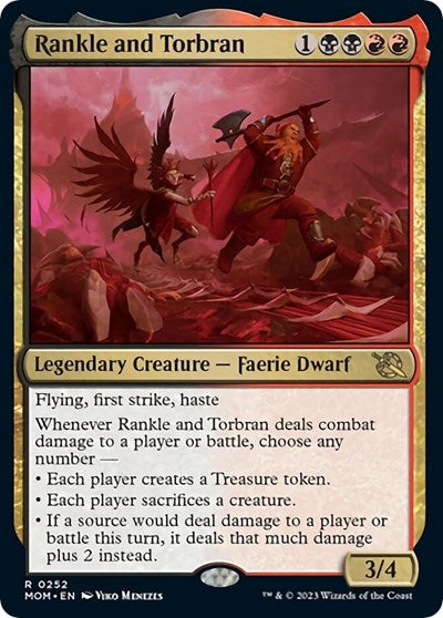 Rankle and Torbran (March of the Machine) Near Mint