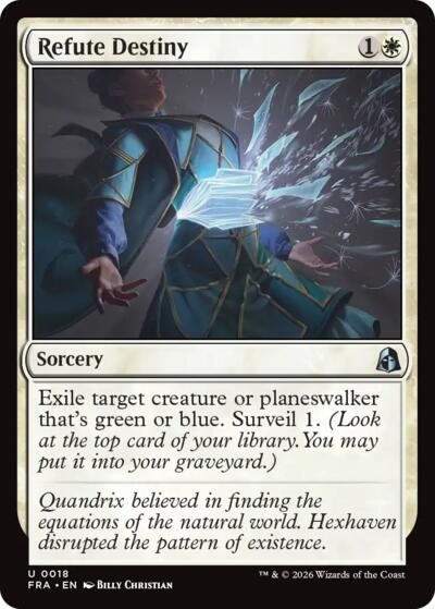 Refute Destiny (Reality Fracture) Near Mint