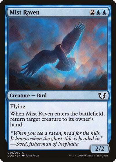 Mist Raven (Duel Decks: Blessed vs Cursed) Medium Play