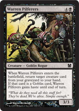 Warren Pilferers (Modern Masters) Light Play