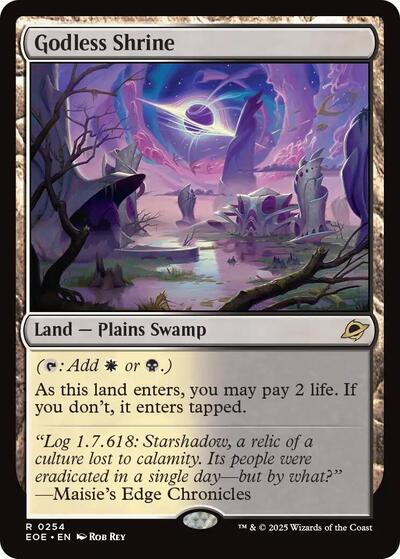 Godless Shrine (Edge of Eternities) Light Play