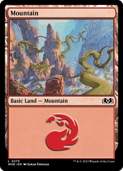 Mountain (0273) (Wilds of Eldraine) Light Play