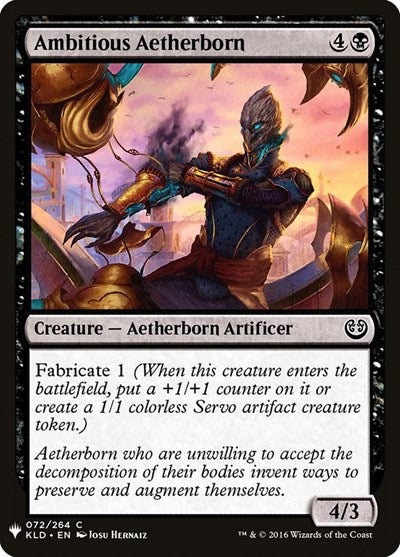 Ambitious Aetherborn (Mystery Booster) Near Mint