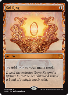 Sol Ring (Kaladesh Inventions) Light Play Foil