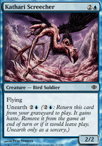 Kathari Screecher (Shards of Alara) Light Play Foil