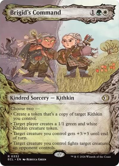 Brigid's Command (Showcase) (Lorwyn Eclipsed) Near Mint