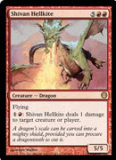 Shivan Hellkite (Duel Decks: Knights vs Dragons) Light Play