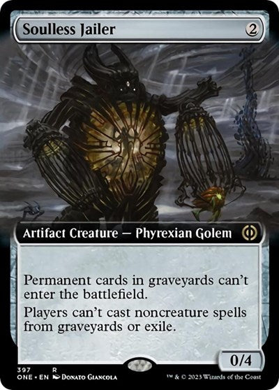 Soulless Jailer (Extended Art) (Phyrexia: All Will Be One) Near Mint