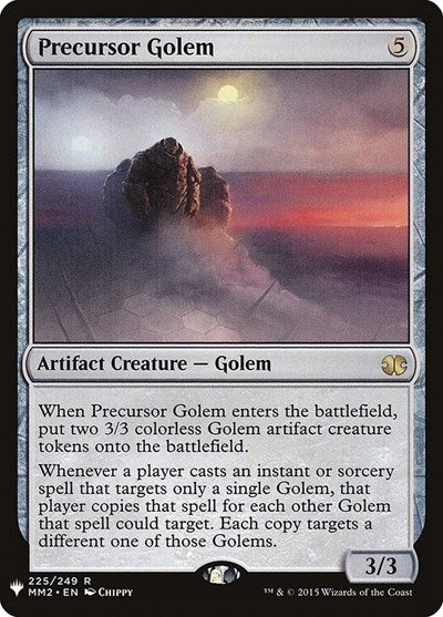 Precursor Golem (Mystery Booster) Near Mint