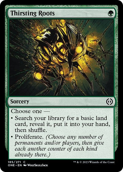 Thirsting Roots (Phyrexia: All Will Be One) Near Mint