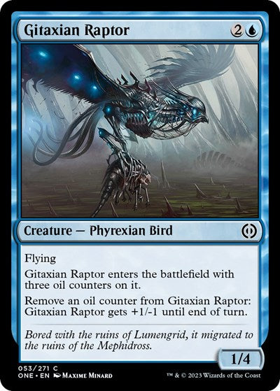Gitaxian Raptor (Phyrexia: All Will Be One) Light Play