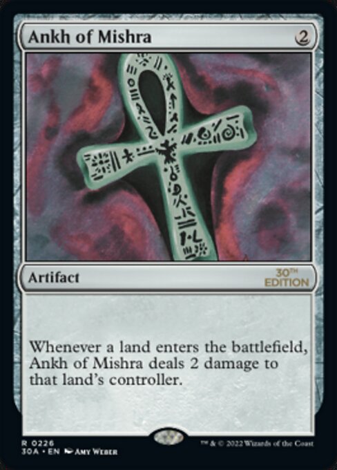 Ankh of Mishra (30th Anniversary Edition) Near Mint