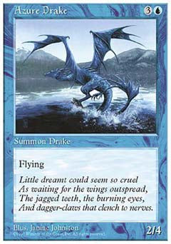 Azure Drake (5th Edition) Light Play