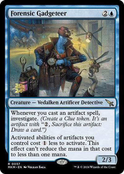 Forensic Gadgeteer (Promos: Prerelease Cards) Near Mint Foil
