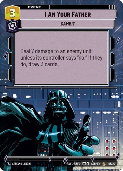 I Am Your Father (Hyperspace) (Weekly Play Promos) Near Mint