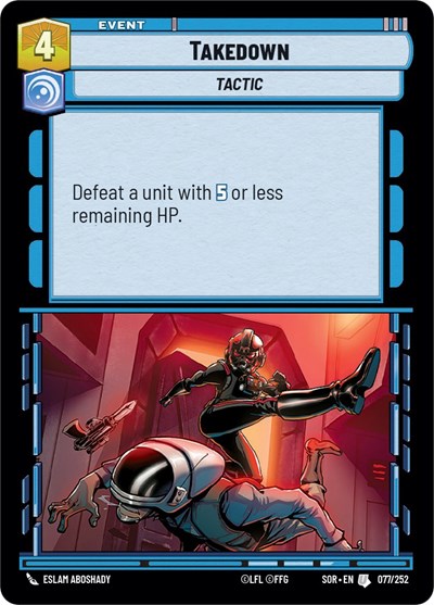 Takedown (Spark of Rebellion) Near Mint