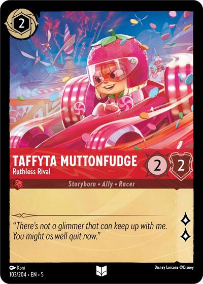 Taffyta Muttonfudge - Ruthless Rival (Shimmering Skies) Near Mint