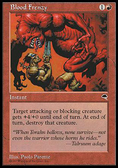 Blood Frenzy (Tempest) Heavy Play