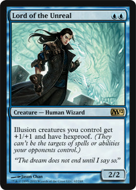 Lord of the Unreal (Magic 2012 Core Set) Light Play Foil