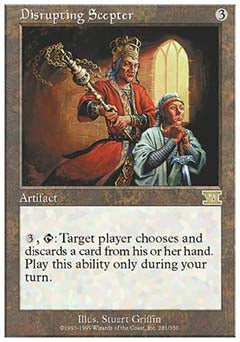 Disrupting Scepter (Classic 6th Edition) Medium Play