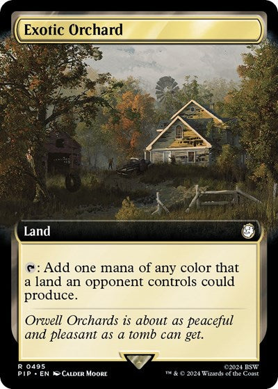Exotic Orchard (Extended Art) (Universes Beyond: Fallout) Near Mint