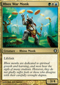 Rhox War Monk (Shards of Alara) Light Play Foil
