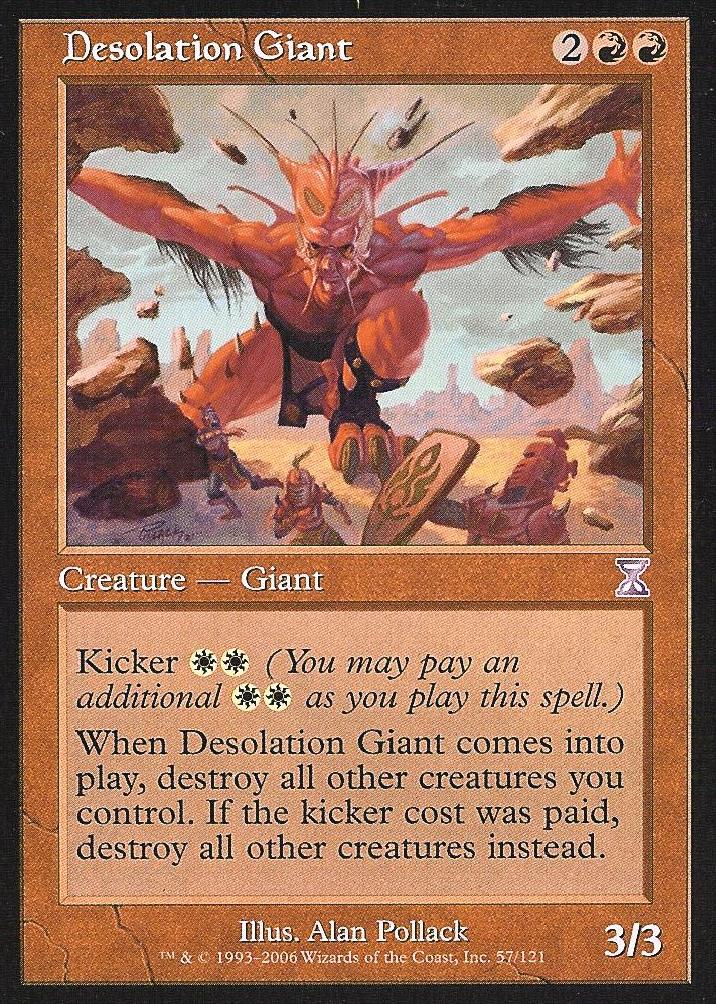 Desolation Giant (Time Spiral Time Shifted) Light Play Foil