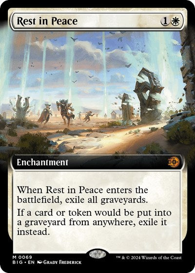 Rest in Peace (Extended Art) (Outlaws of Thunder Junction: The Big Score) Near Mint