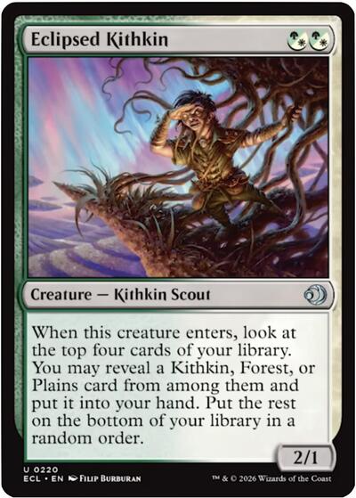 Eclipsed Kithkin (Lorwyn Eclipsed) Near Mint