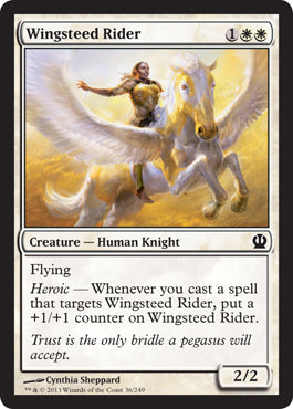 Wingsteed Rider (Theros) Damaged / Poor