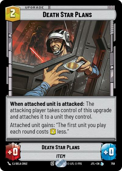 Death Star Plans (Foil) (Jump to Lightspeed) Near Mint Foil