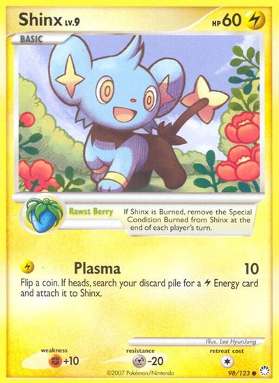 Shinx (Mysterious Treasures) Light Play Reverse Holofoil