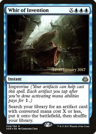Whir of Invention (Promos: Prerelease Cards) Near Mint Foil