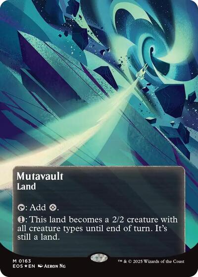 Mutavault  0163   Borderless   Galaxy Foil|1|0|0.00