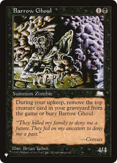 Barrow Ghoul (The List) Near Mint