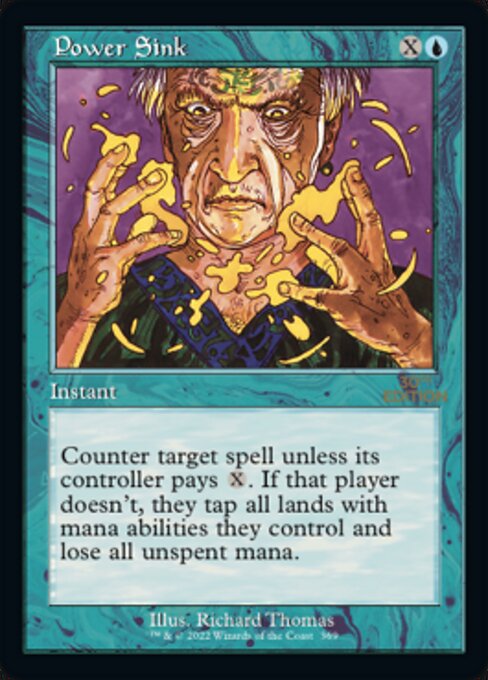 Power Sink (Retro Frame) (30th Anniversary Edition) Near Mint