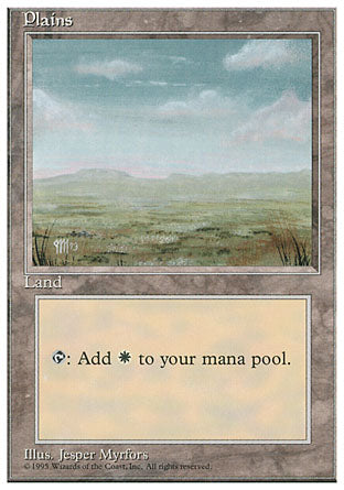 Plains (4th Edition) Light Play