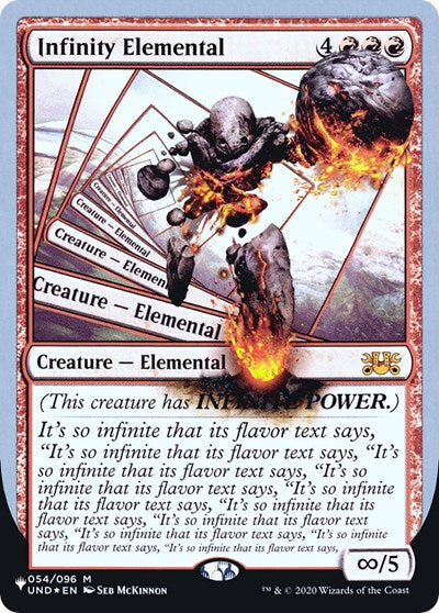 Infinity Elemental (The List) Near Mint Foil