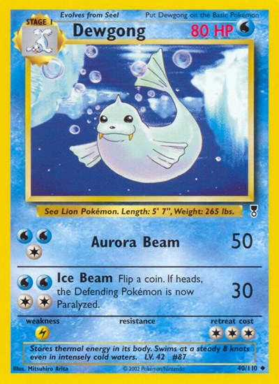 Dewgong (Legendary Collection) Light Play
