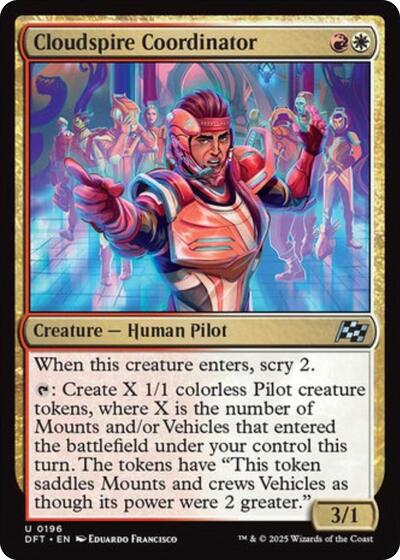 Cloudspire Coordinator (Aetherdrift) Light Play