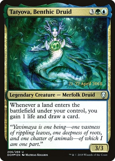 Tatyova, Benthic Druid (Promos: Prerelease Cards) Near Mint Foil